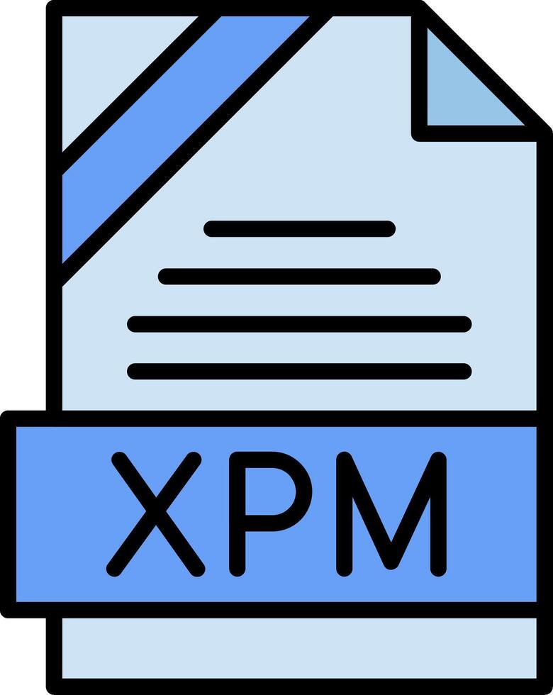 XPM Icon Design vector