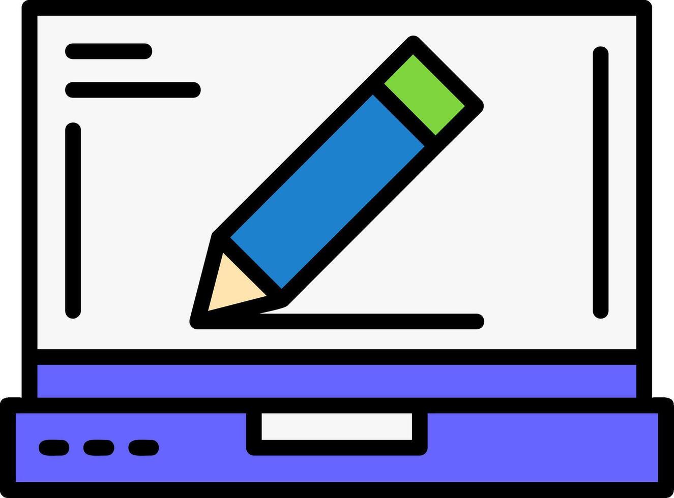 Edit Icon Design vector