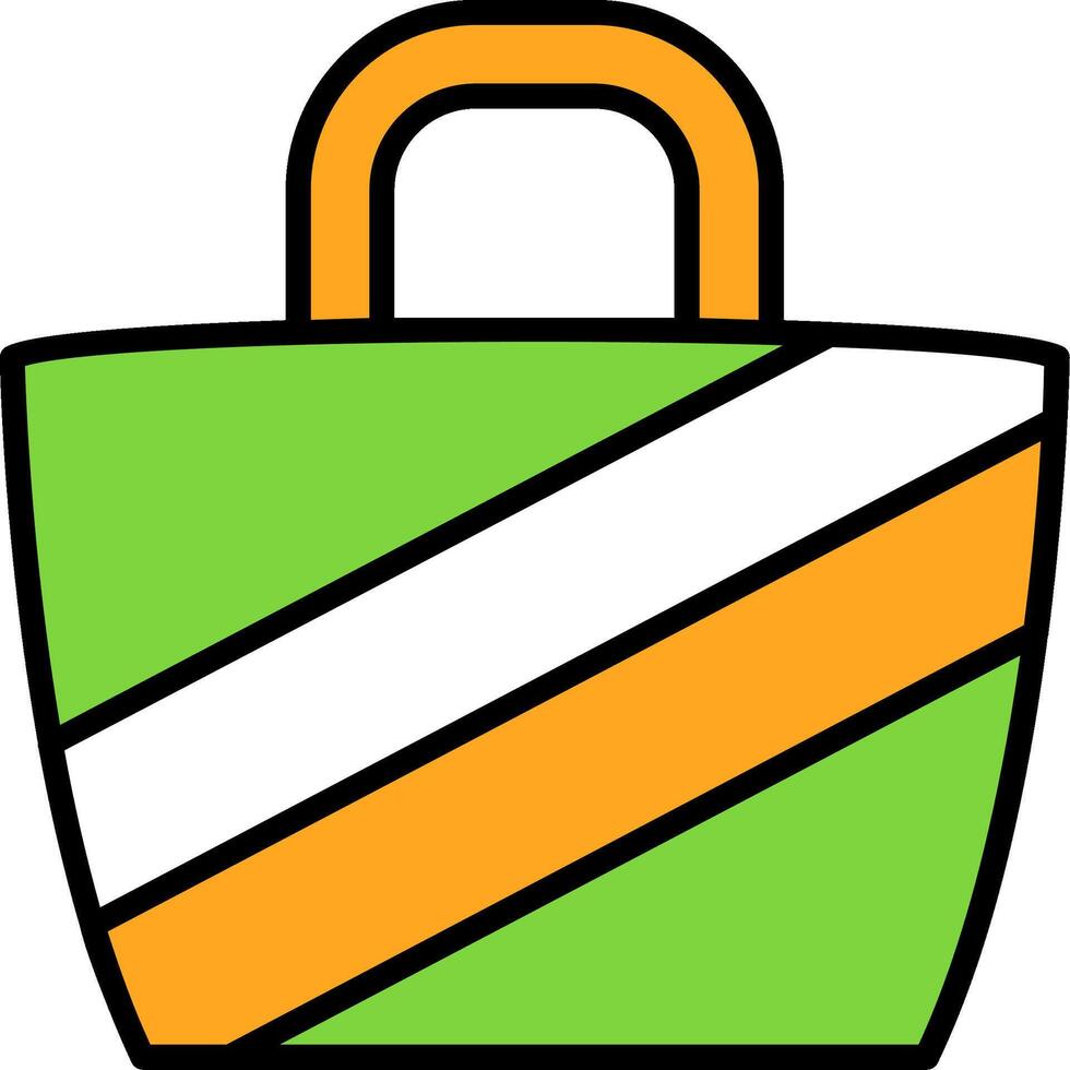 Beach bag Icon Design Symbol vector