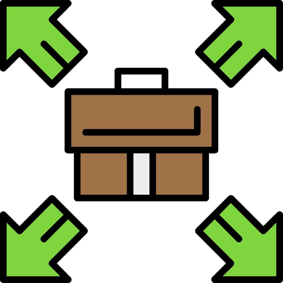 Expansion Icon Design vector