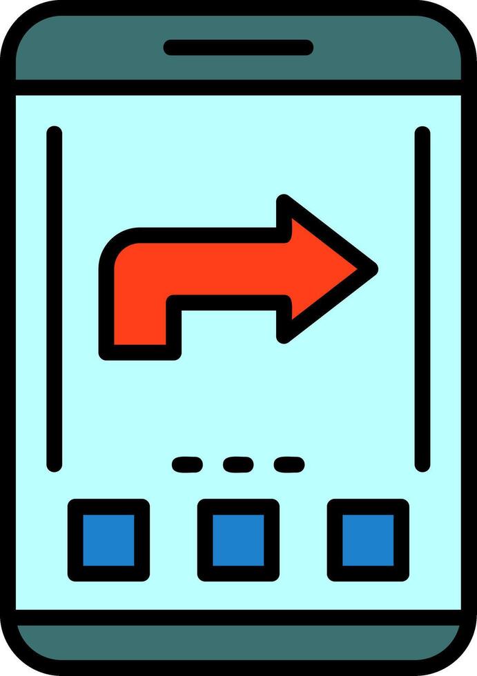 Forward Icon Design Symbol vector