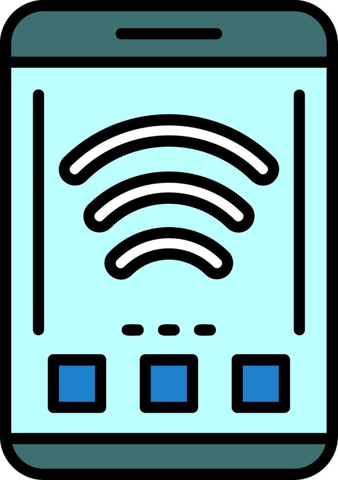 Wi Fi Icon Design Symbol vector