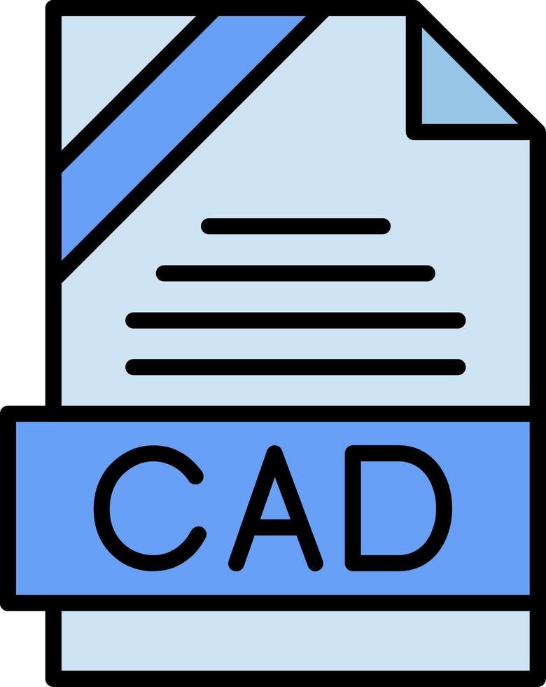 CAD Icon Design vector