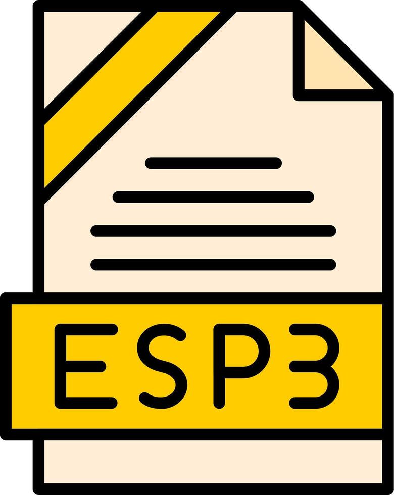 ESP3 Icon Design vector