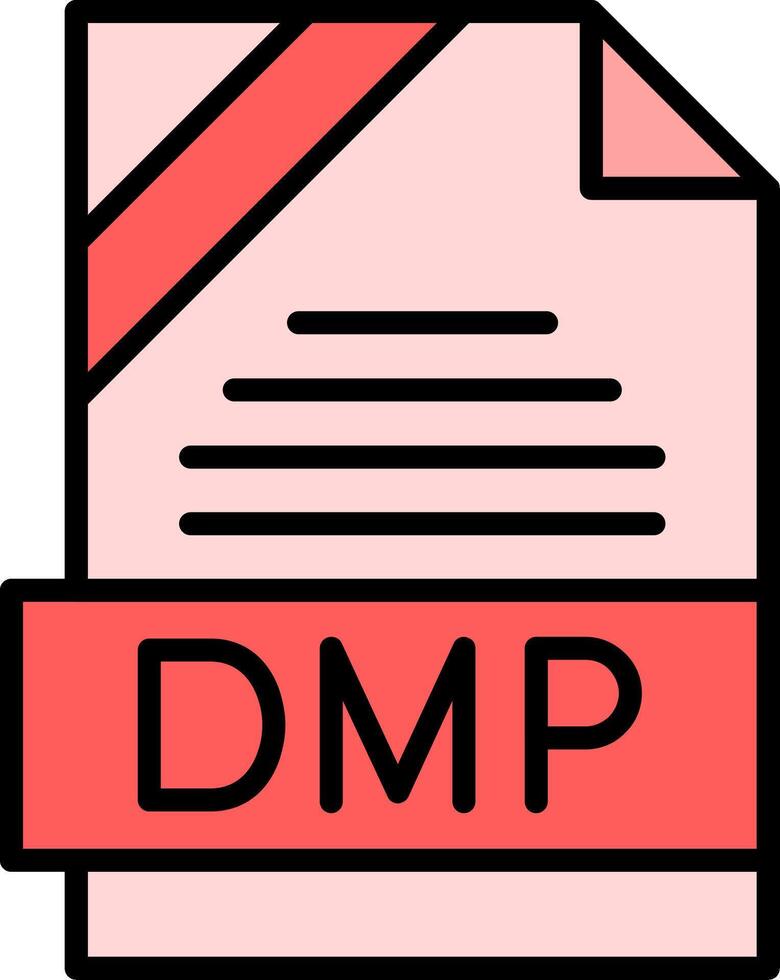 DMP Icon Design vector