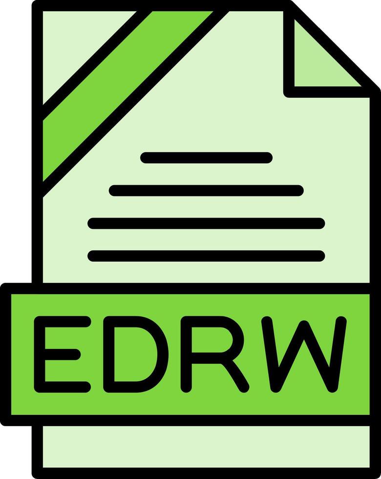 EDRW Icon Design vector