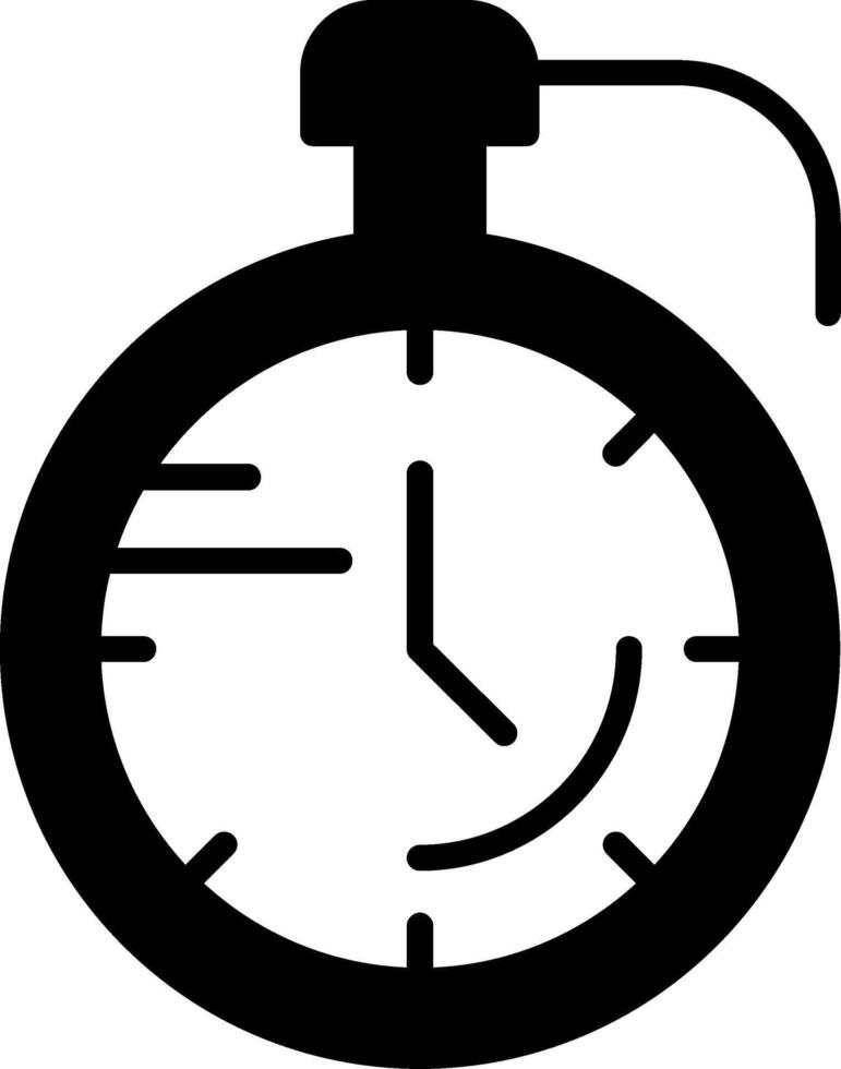 Stopwatch Icon Design vector
