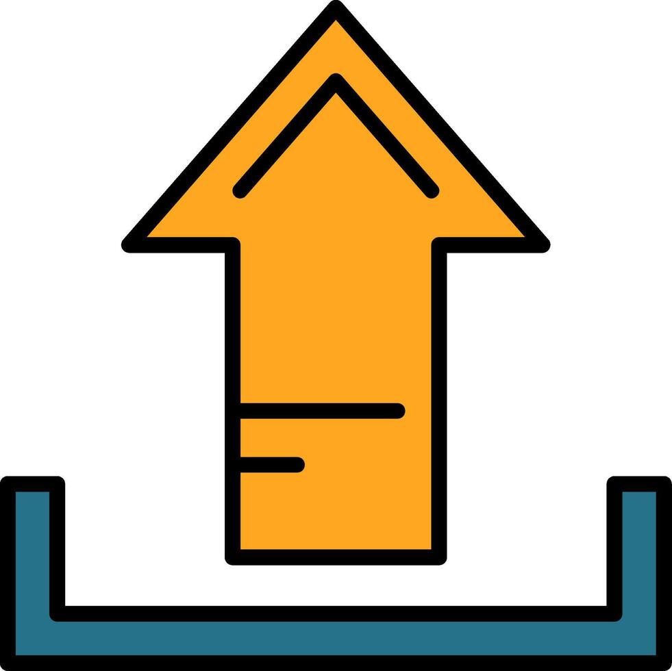 Upload Icon Design vector