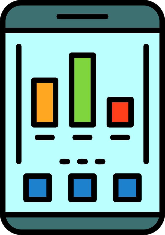 Chart Icon Design Symbol vector