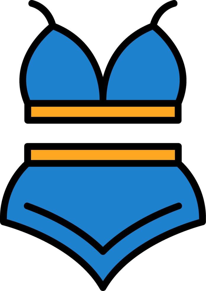 Bikini Icon Design Symbol vector