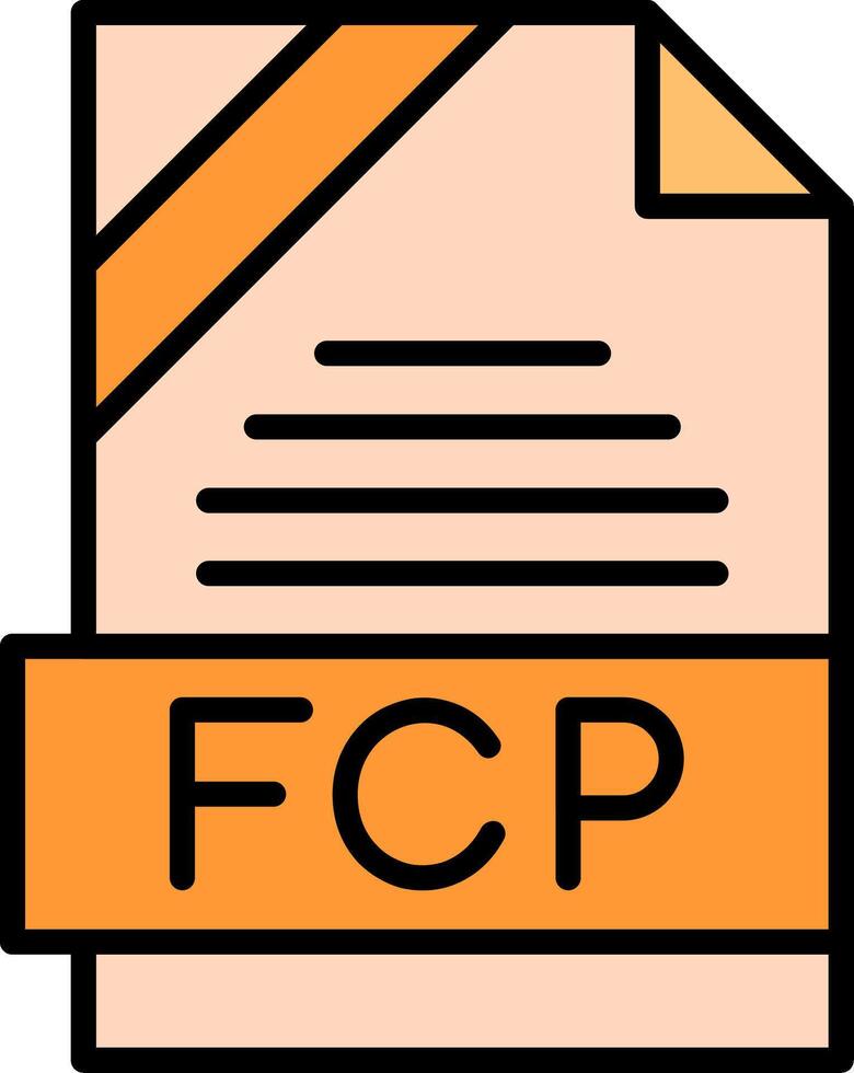FCP Icon Design vector