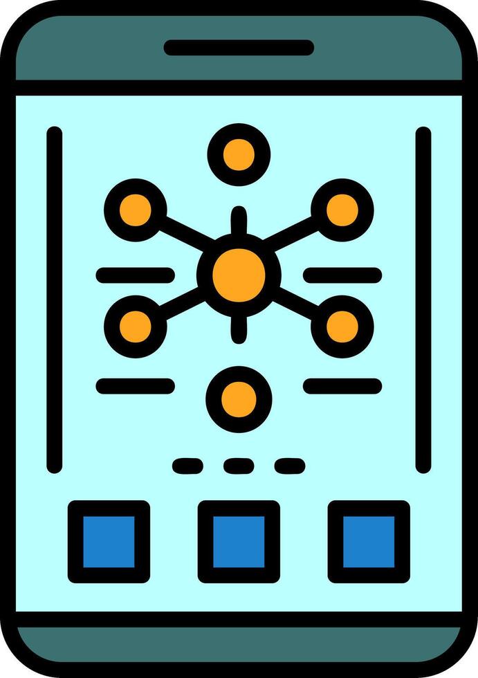 Graph Icon Design Symbol vector