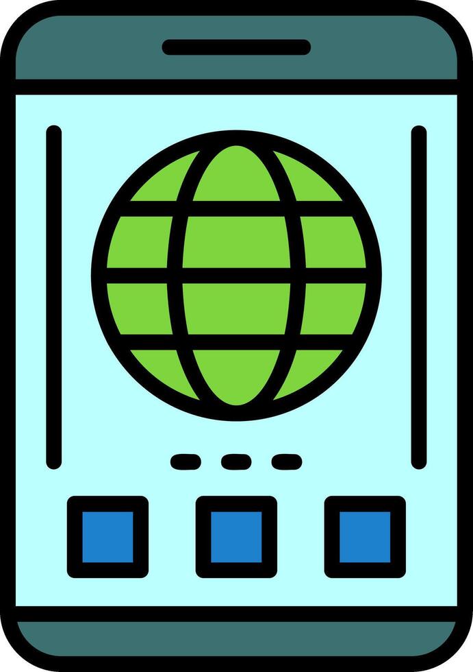 Globe Icon Design Symbol vector