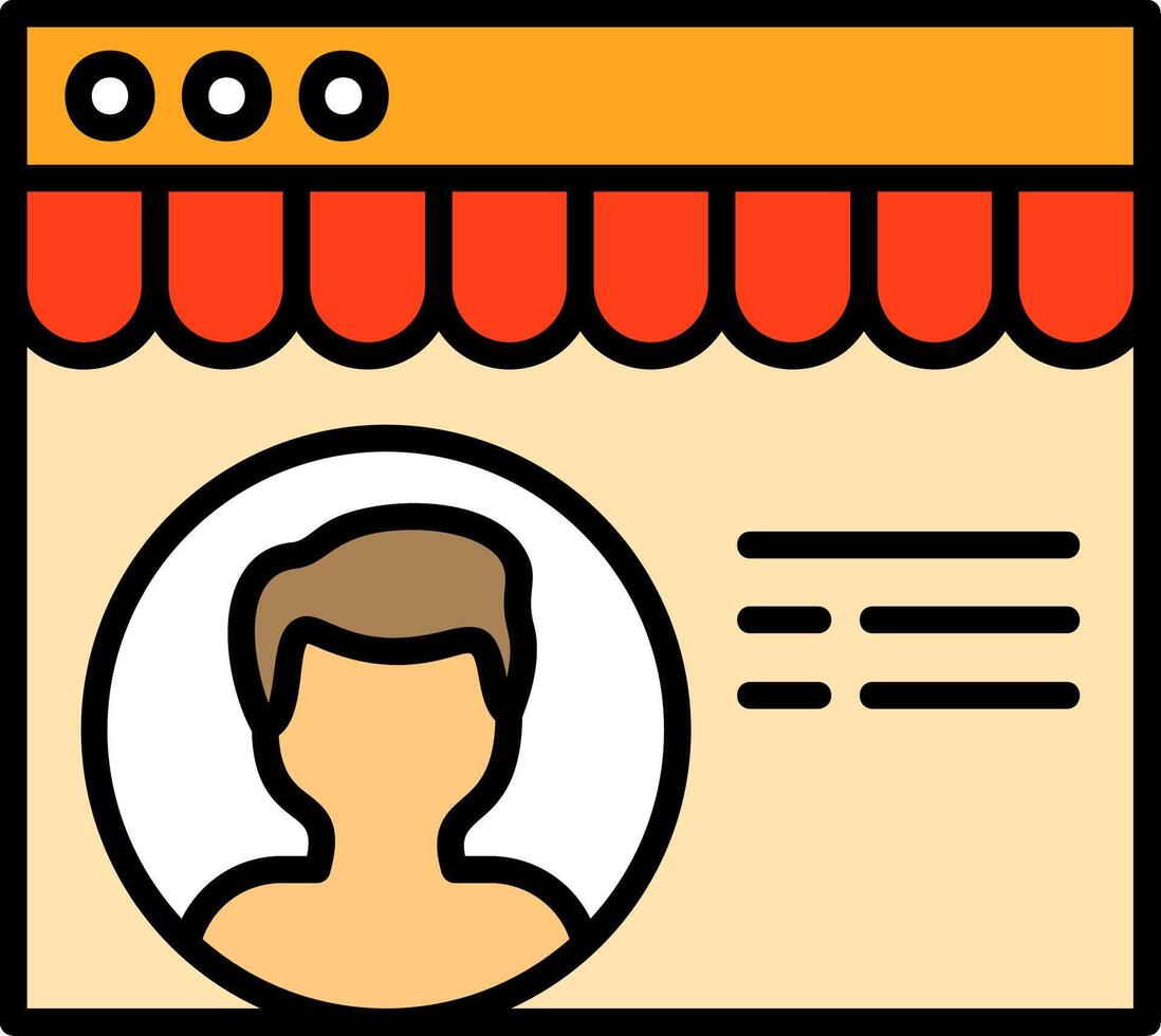 Account Icon Design vector