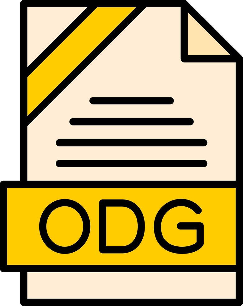 ODG Icon Design vector