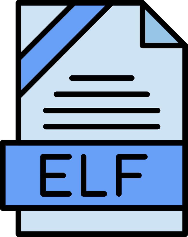 ELF Icon Design vector
