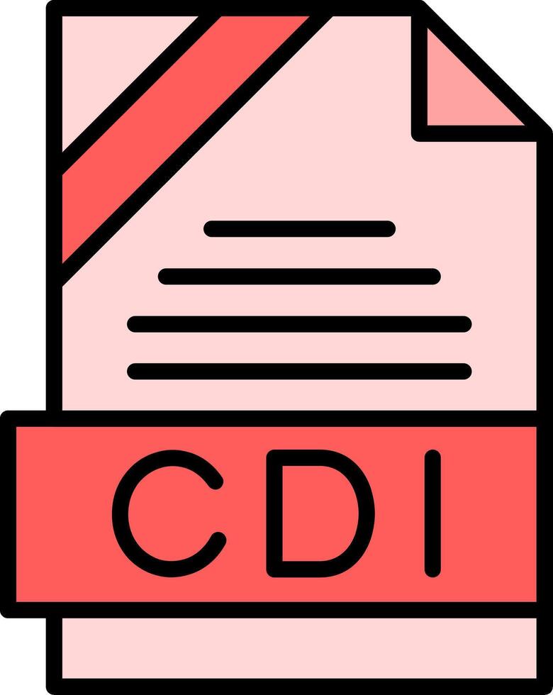 CDI Icon Design vector