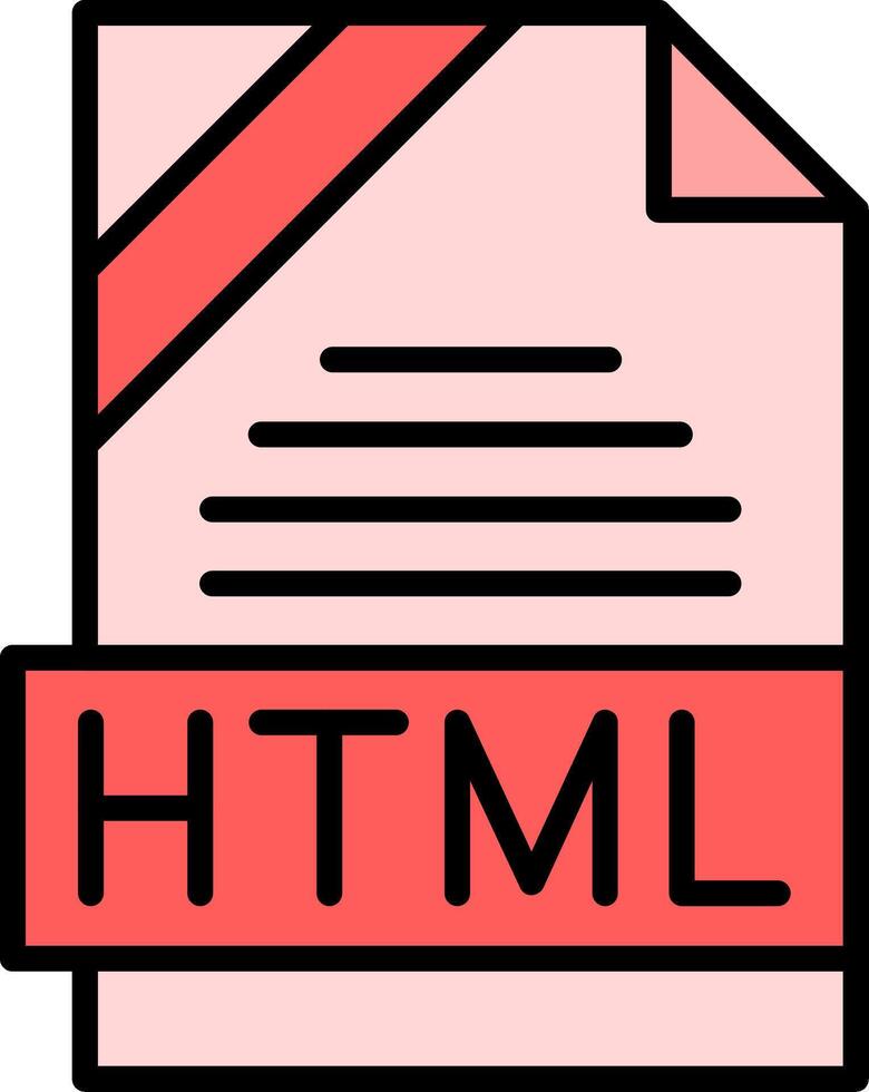 HTML Icon Design vector