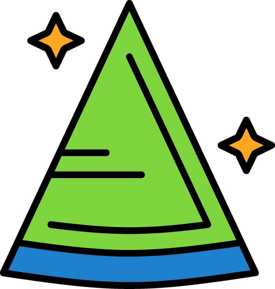 Party hat Icon Design vector