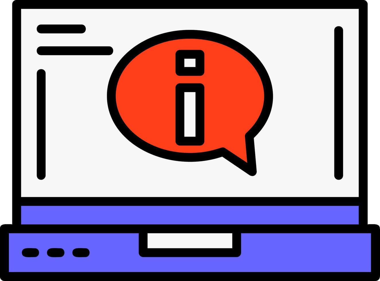 Information Icon Design vector