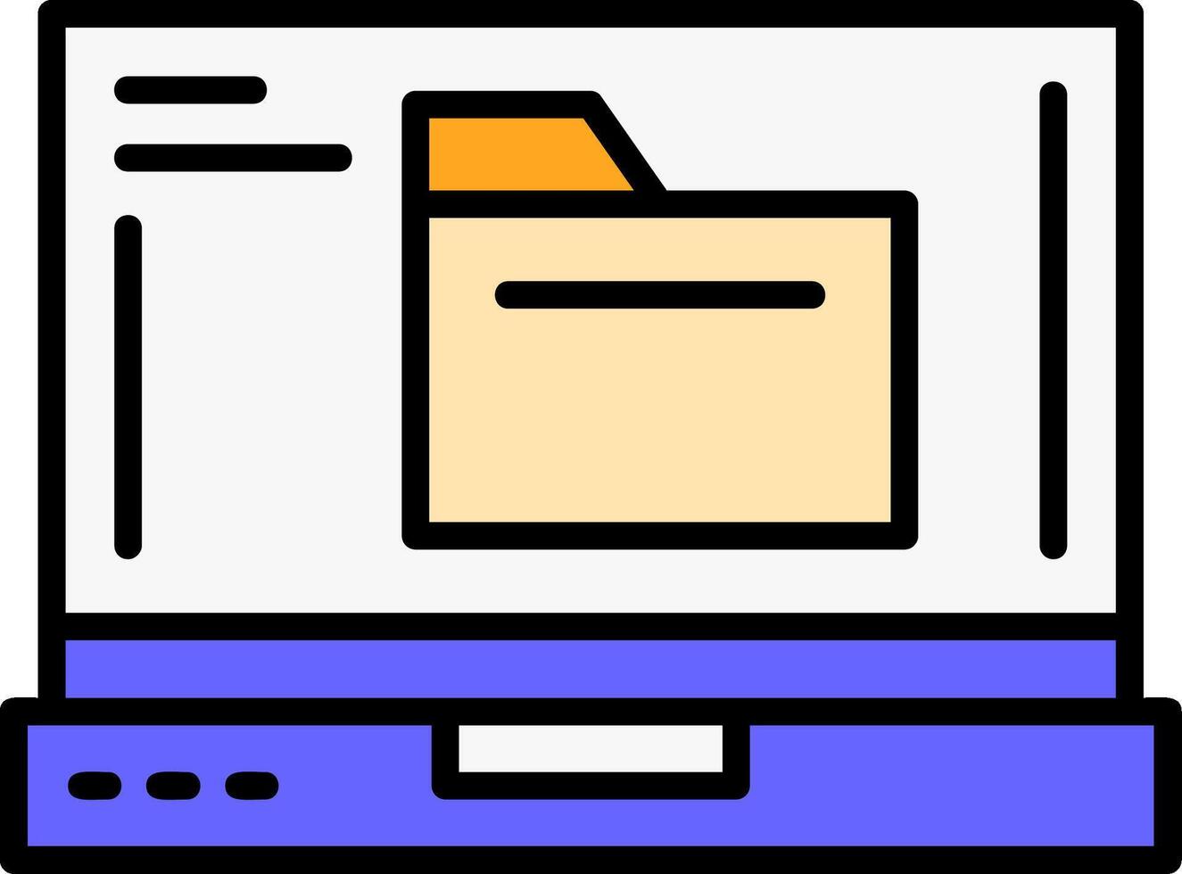 Folder Icon Design vector