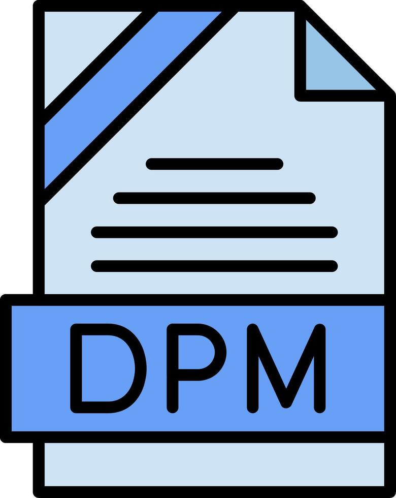 DPM Icon Design vector