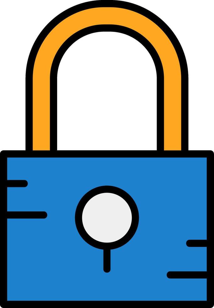 Lock Icon Design vector