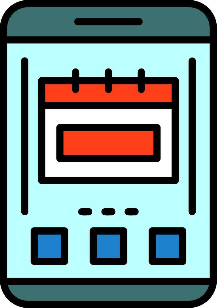Calendar Icon Design Symbol vector