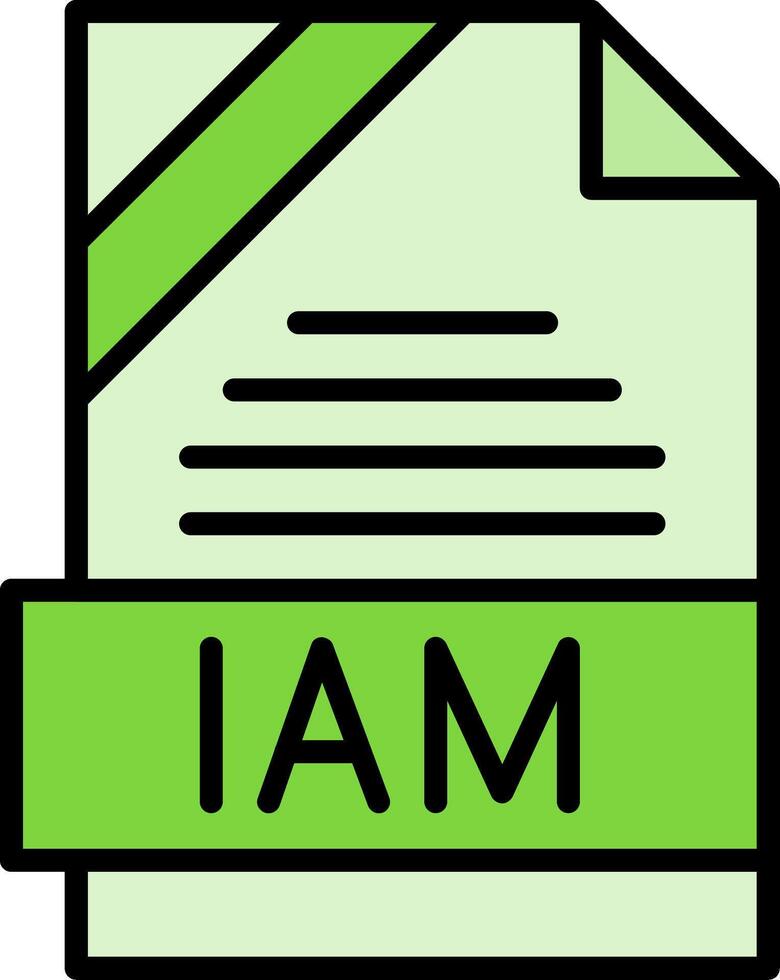 IAM Icon Design vector