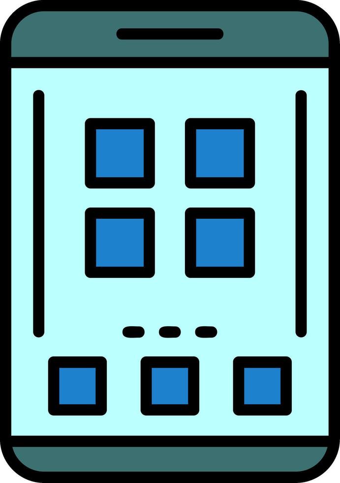 Menu Icon Design Symbol vector