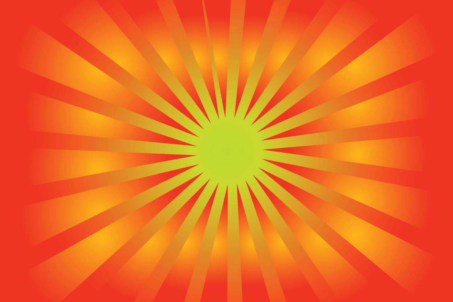 Summer yellow sun ray background design. Yellow abstract background with rays vector