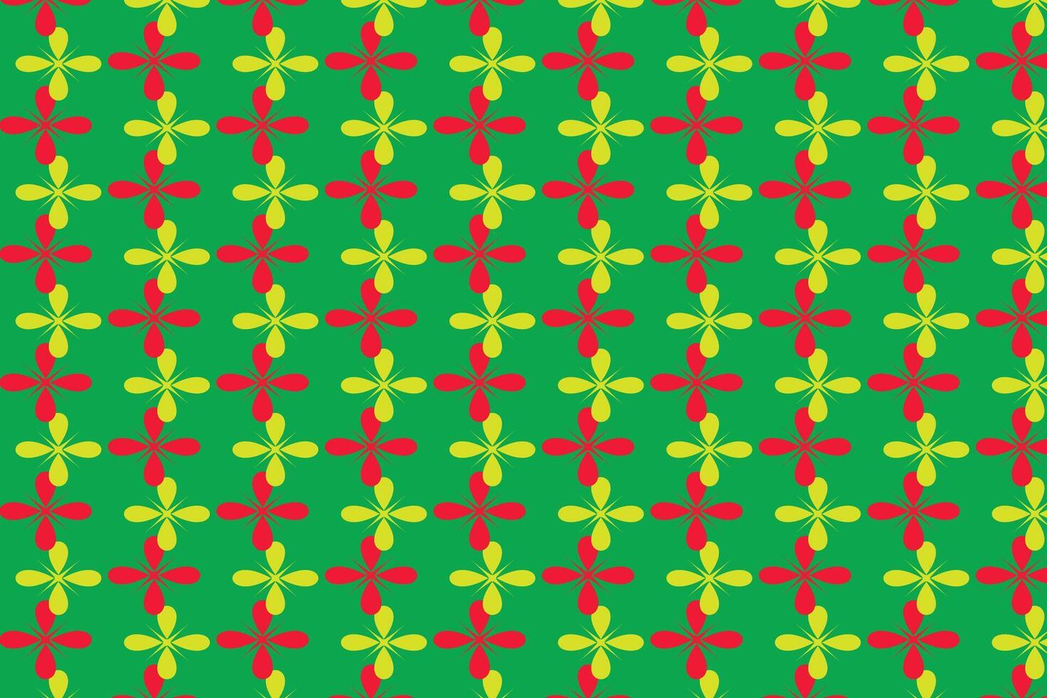 Seamless christmas pattern lovely geometric cross square patterncolor green and red color. Background mimimal for Christmas pattern , fabric cloth pattern , decoration or wallpaper. vector