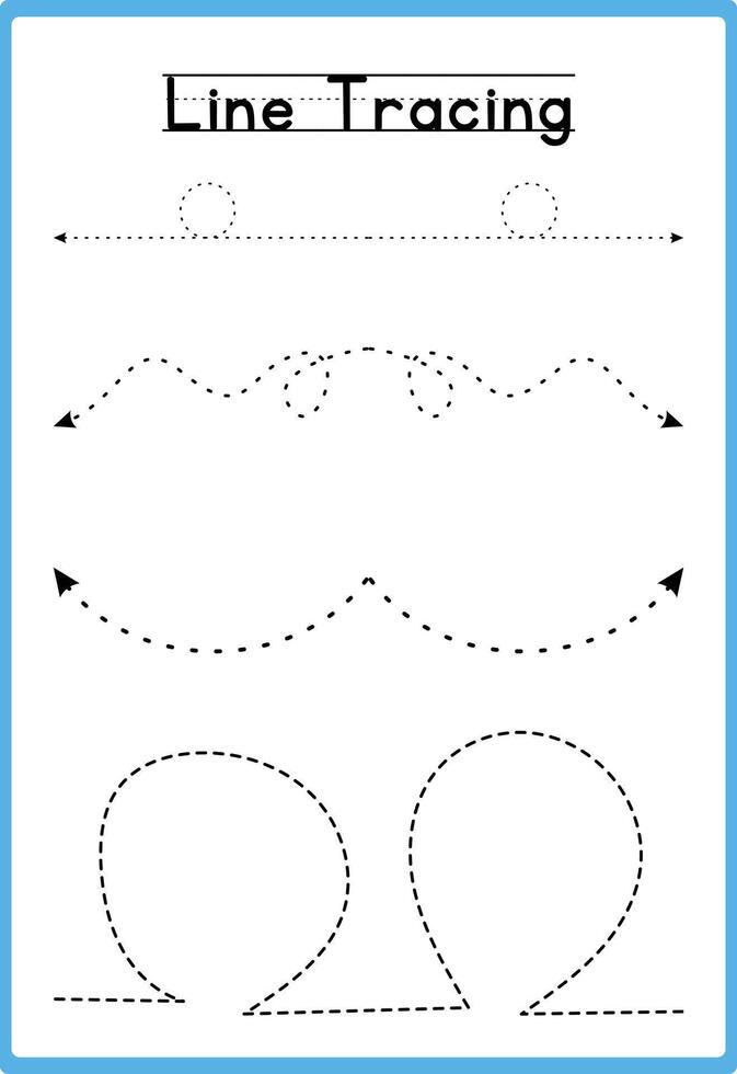 Interactive Line Tracing for Growing Minds vector