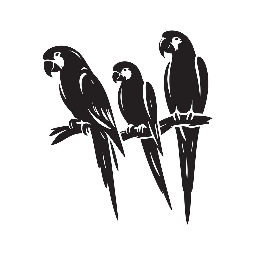 the best parrot books for learning and entertainment. vector