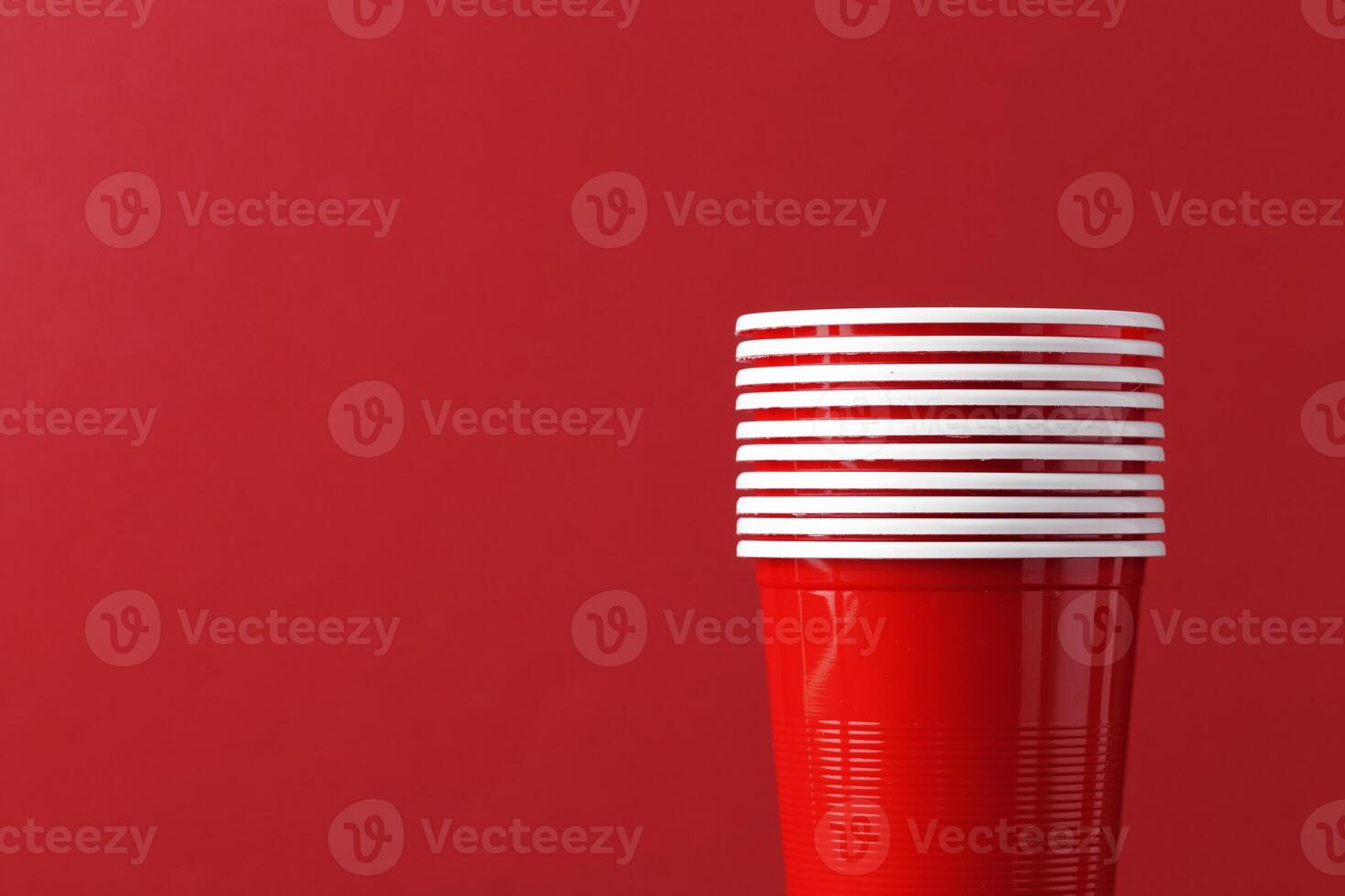 College party sport - beer pong photo