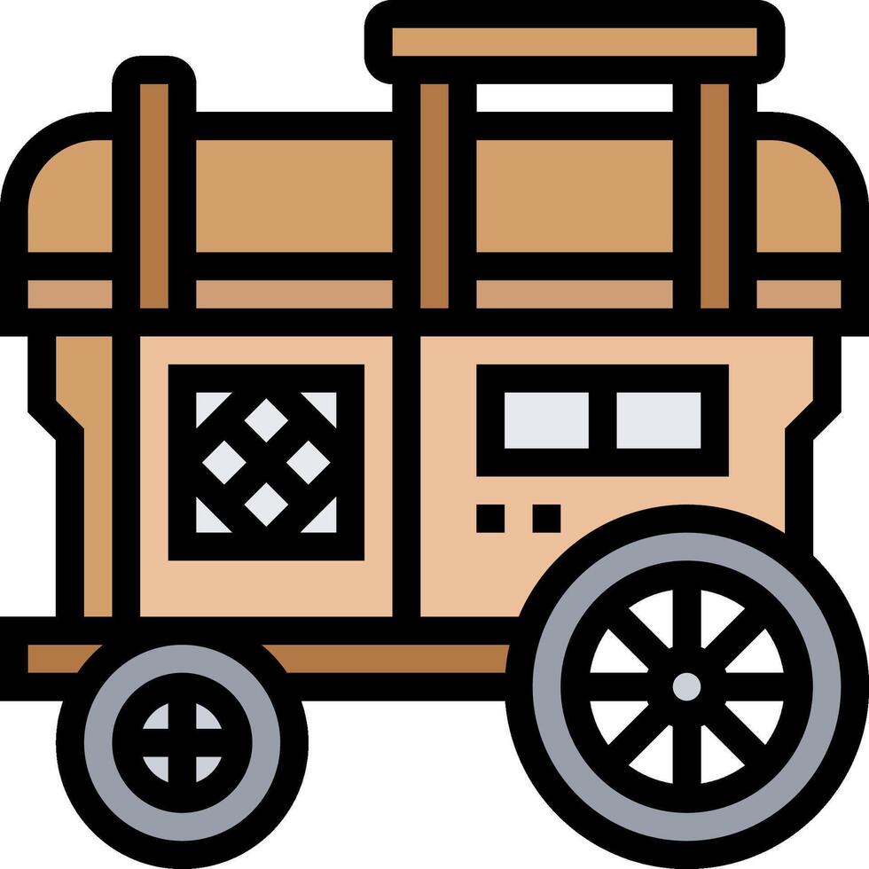 caravan illustration design vector