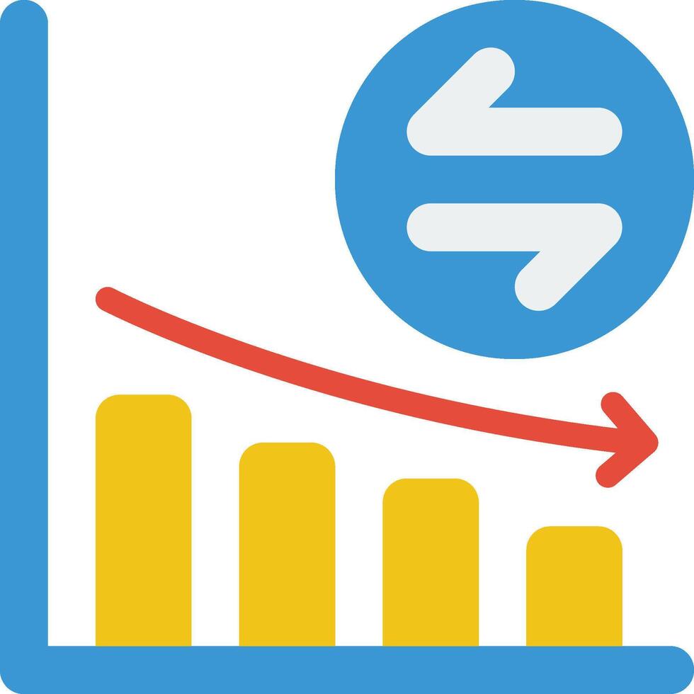 chart illustration design vector