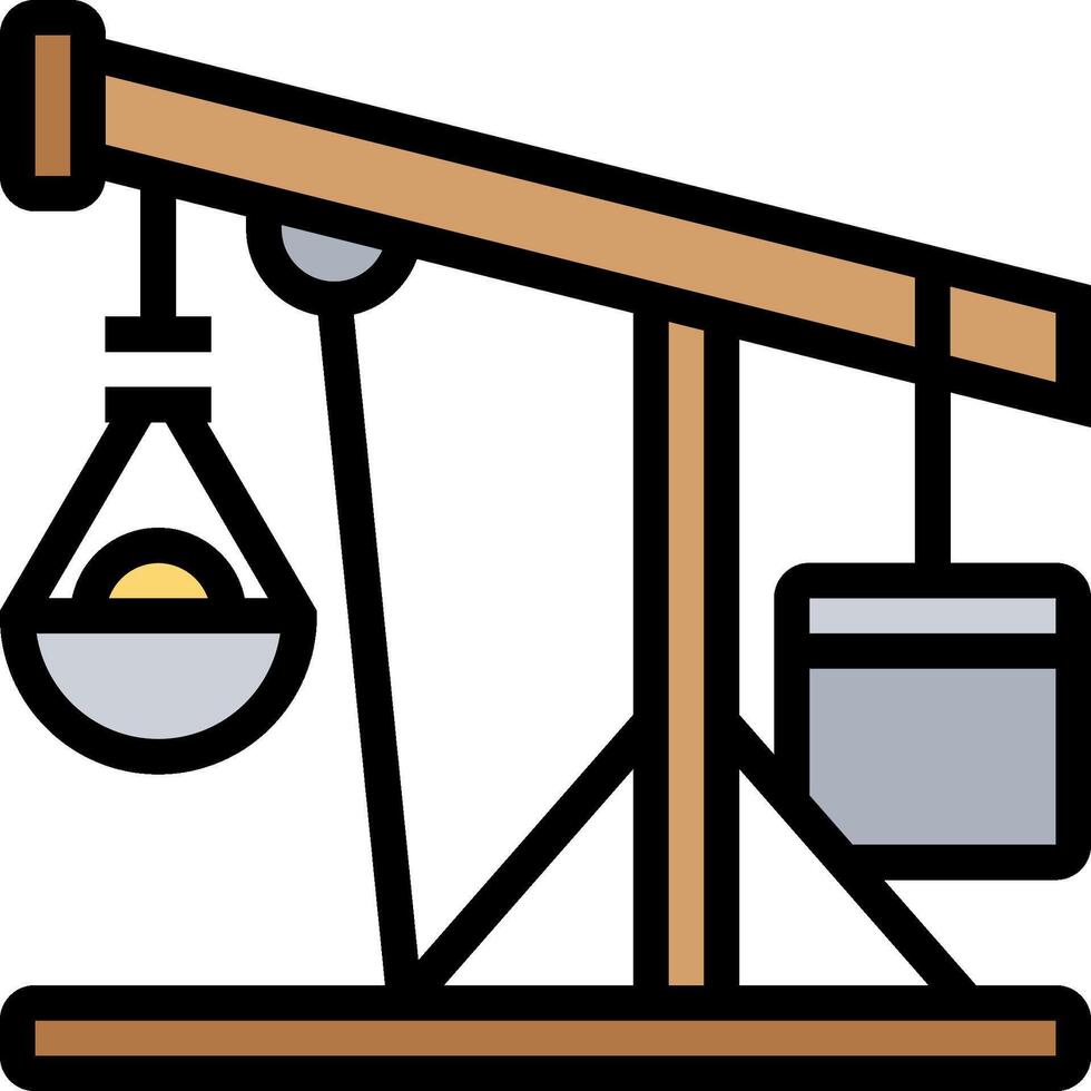 catapult illustration design vector