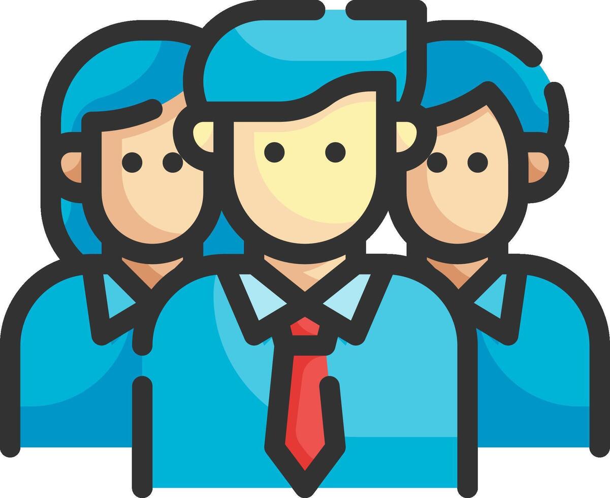 employee illustration design vector