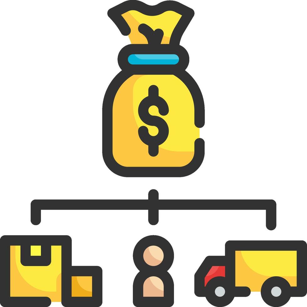 cost illustration design vector