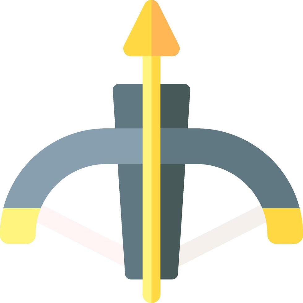 crossbow illustration design vector