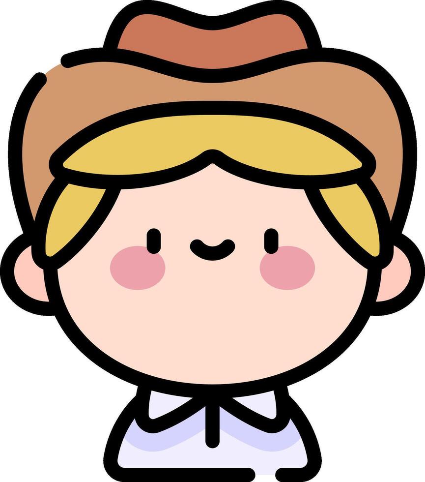 cowboy illustration design vector
