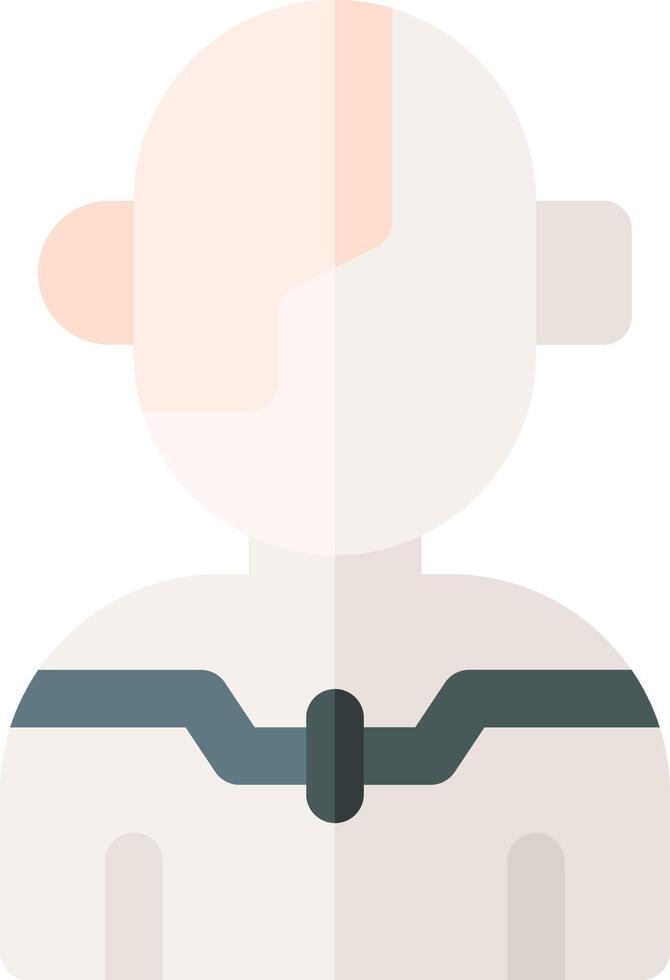 cyborg illustration design vector