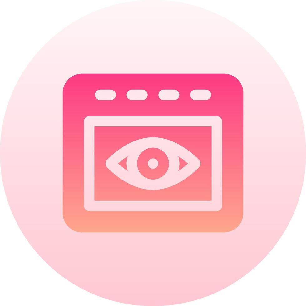 eye scanner illustration design vector