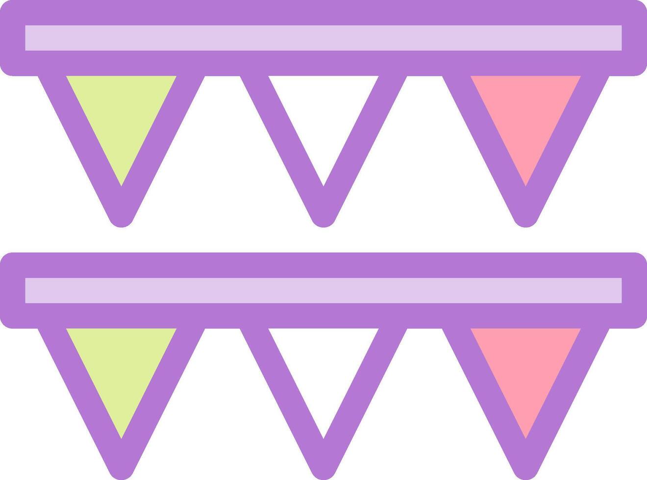 garland illustration design vector