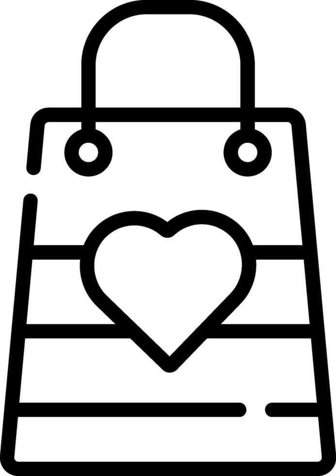 gift bag illustration design vector