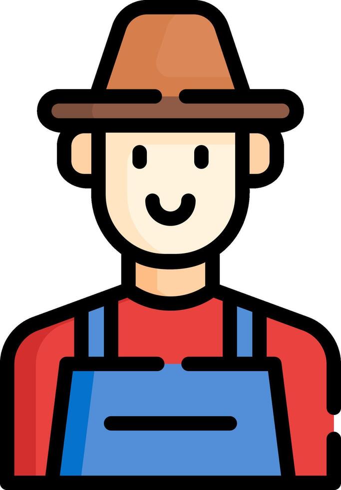 farmer illustration design vector
