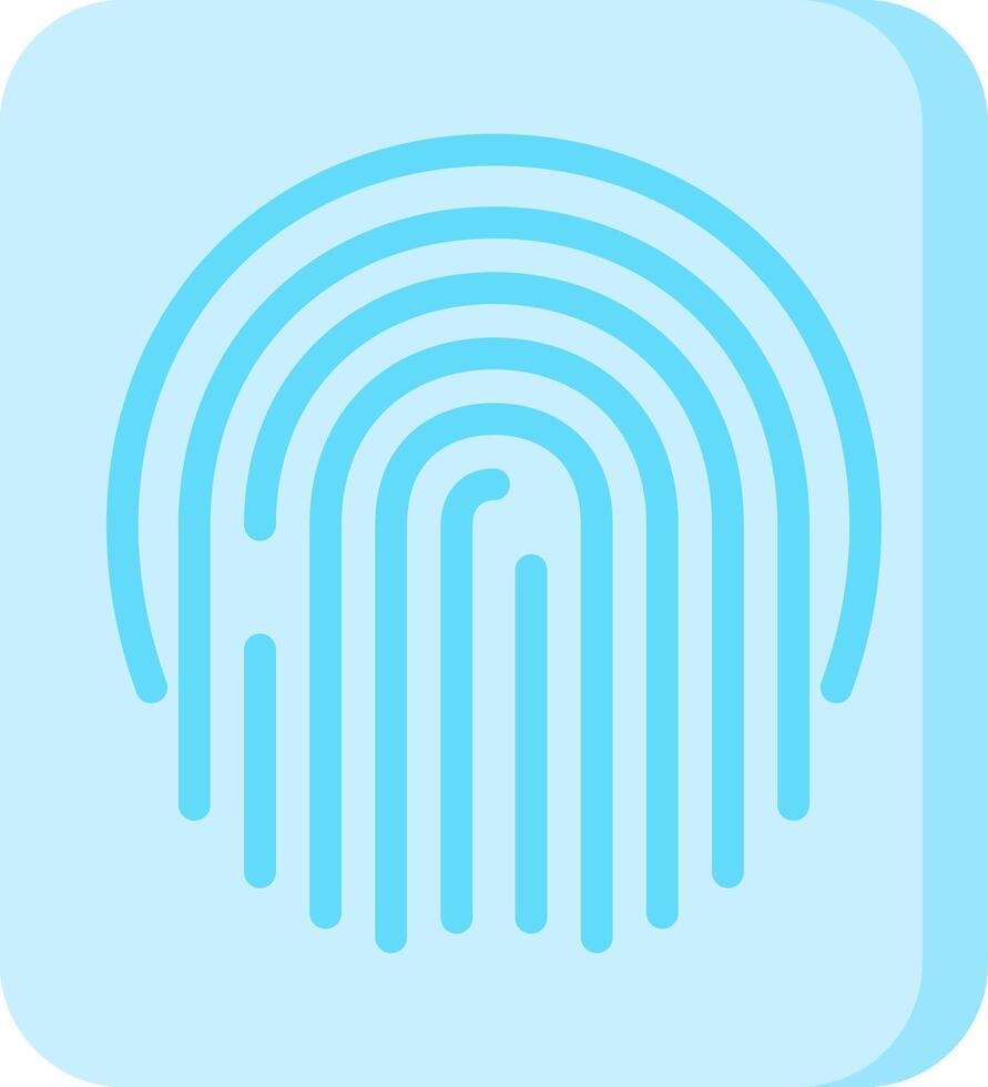 fingerprint illustration design vector