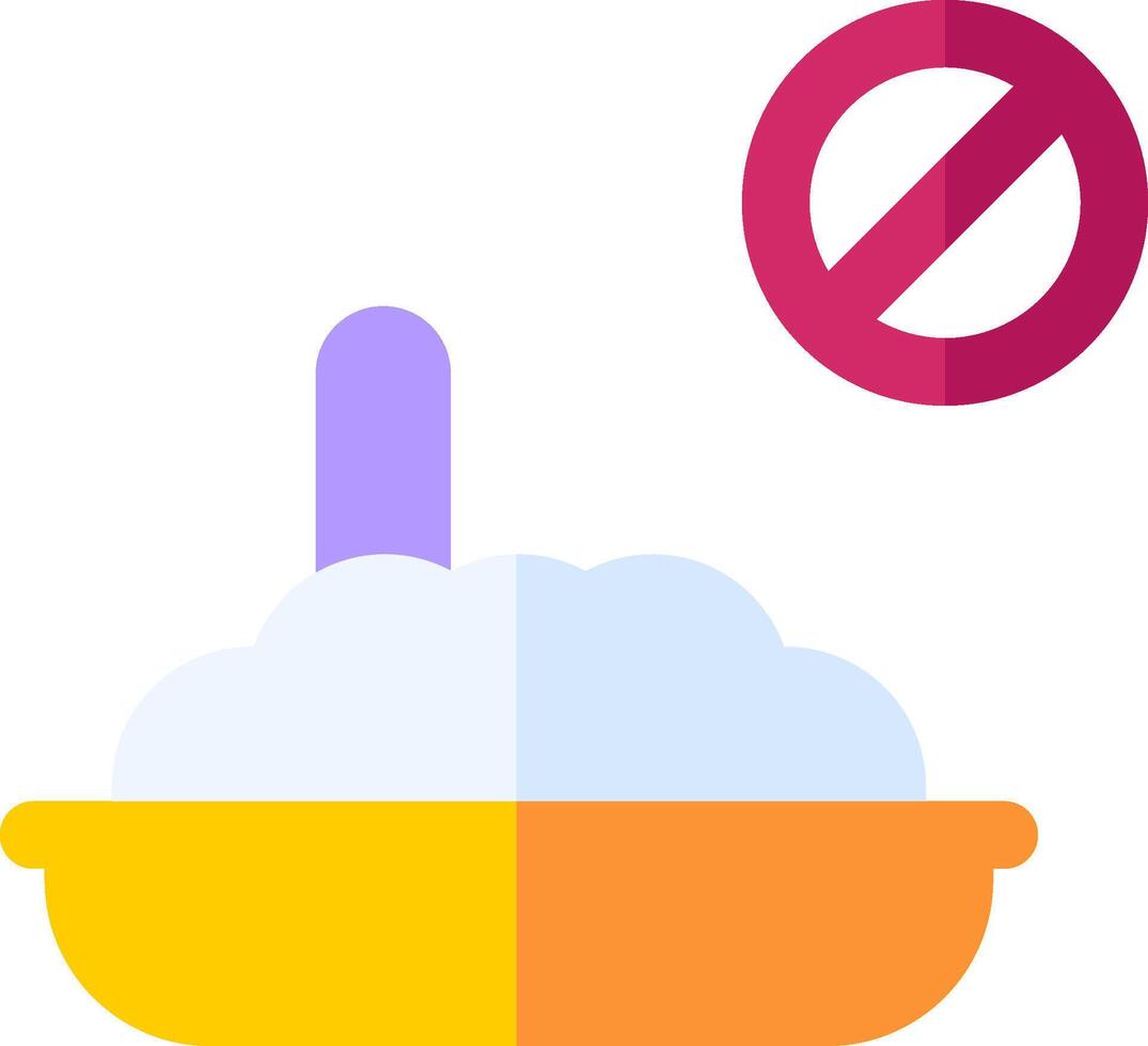 lack of appetite illustration design vector