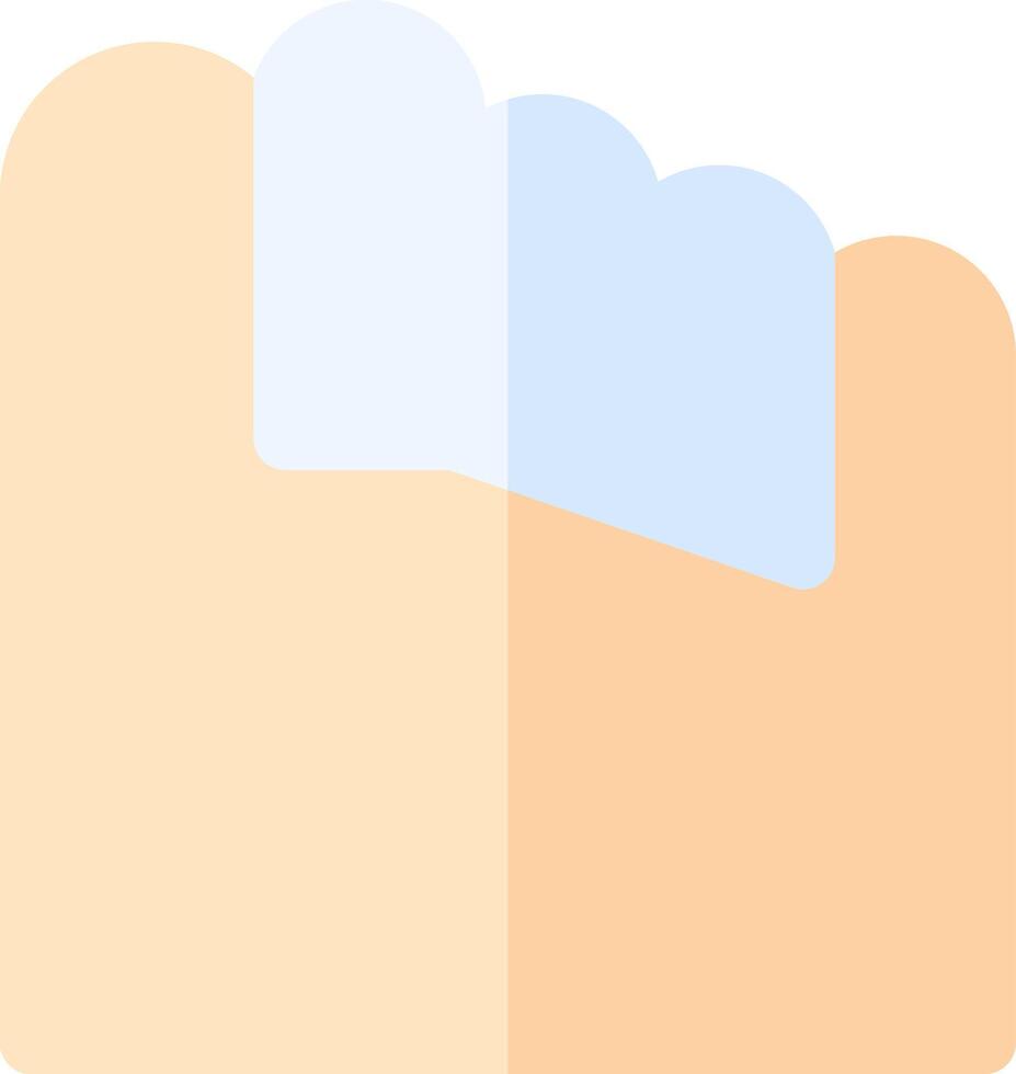 loss of colour in toes illustration design vector